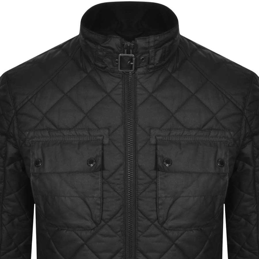 Alternative Image for ProductBarbour International Peel Wax Jacket Black2